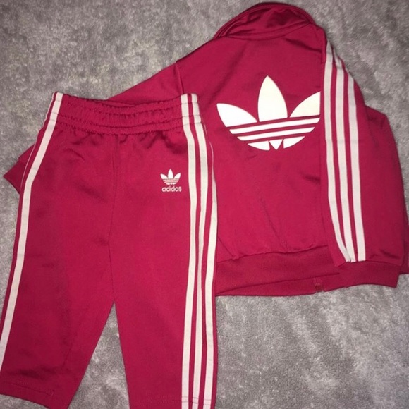 adidas pink outfit